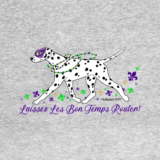 Mardi Gras Dalmatian by FLCupcake